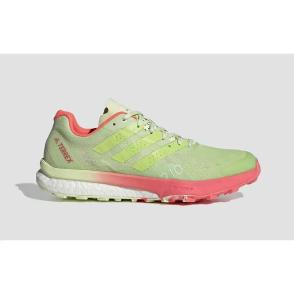 ADIDAS TERREX SPEED ULTRA W WOMEN 5.5 ALMOST‎ LIME COMFORT TRAIL RUNNING NIB - Picture 2 of 13
